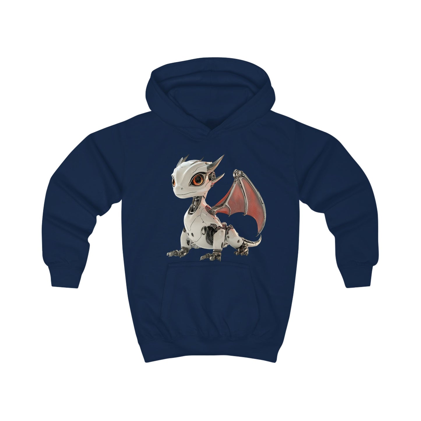 Ember Robot Dragon Kids Hoodie | Teeny Tiny Dragons