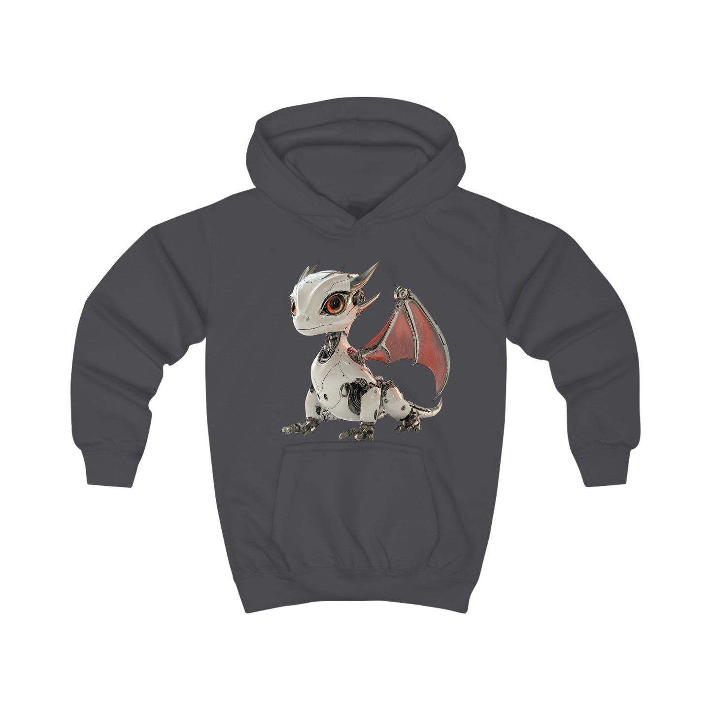 Ember Robot Dragon Kids Hoodie | Teeny Tiny Dragons
