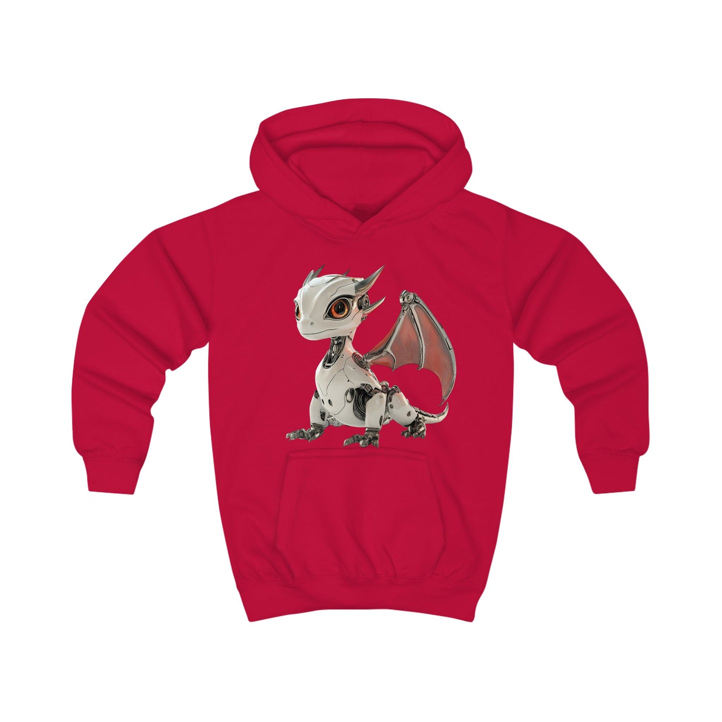 Ember Robot Dragon Kids Hoodie | Teeny Tiny Dragons