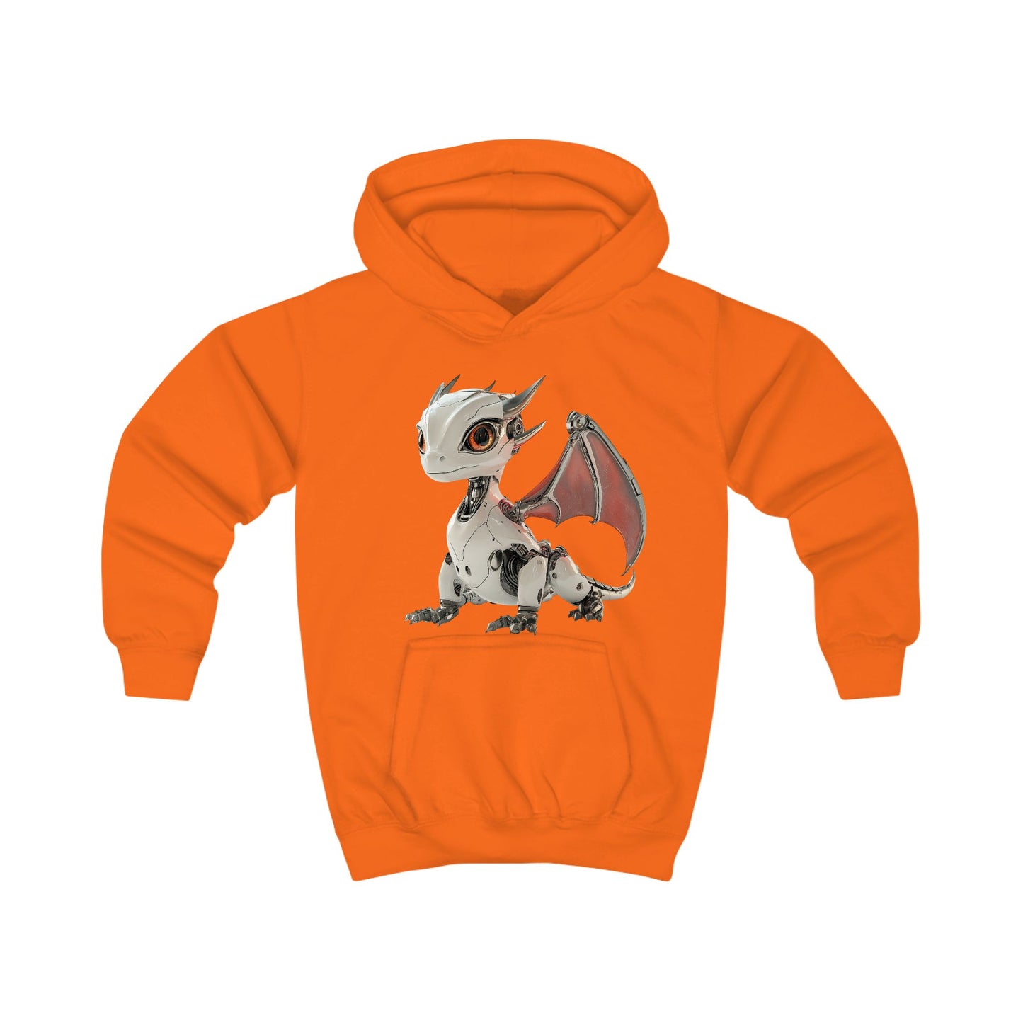 Ember Robot Dragon Kids Hoodie | Teeny Tiny Dragons