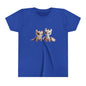 2 Adorable Baby Dragons - Youth Short Sleeve T-Shirt - Teeny Tiny Dragons