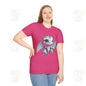 Cute Little Robot Dragon - Adult Robot Dragon Design Unisex Softstyle T-Shirt
