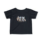 Icy Twin Baby Dragons Infant Fine Jersey T-Shirt - Teeny Tiny Dragons