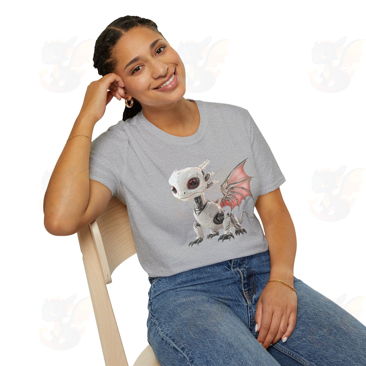 Adult Dragon Unisex Softstyle T-Shirt