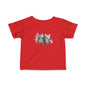 Icy Twin Baby Dragons Infant Fine Jersey T-Shirt - Teeny Tiny Dragons