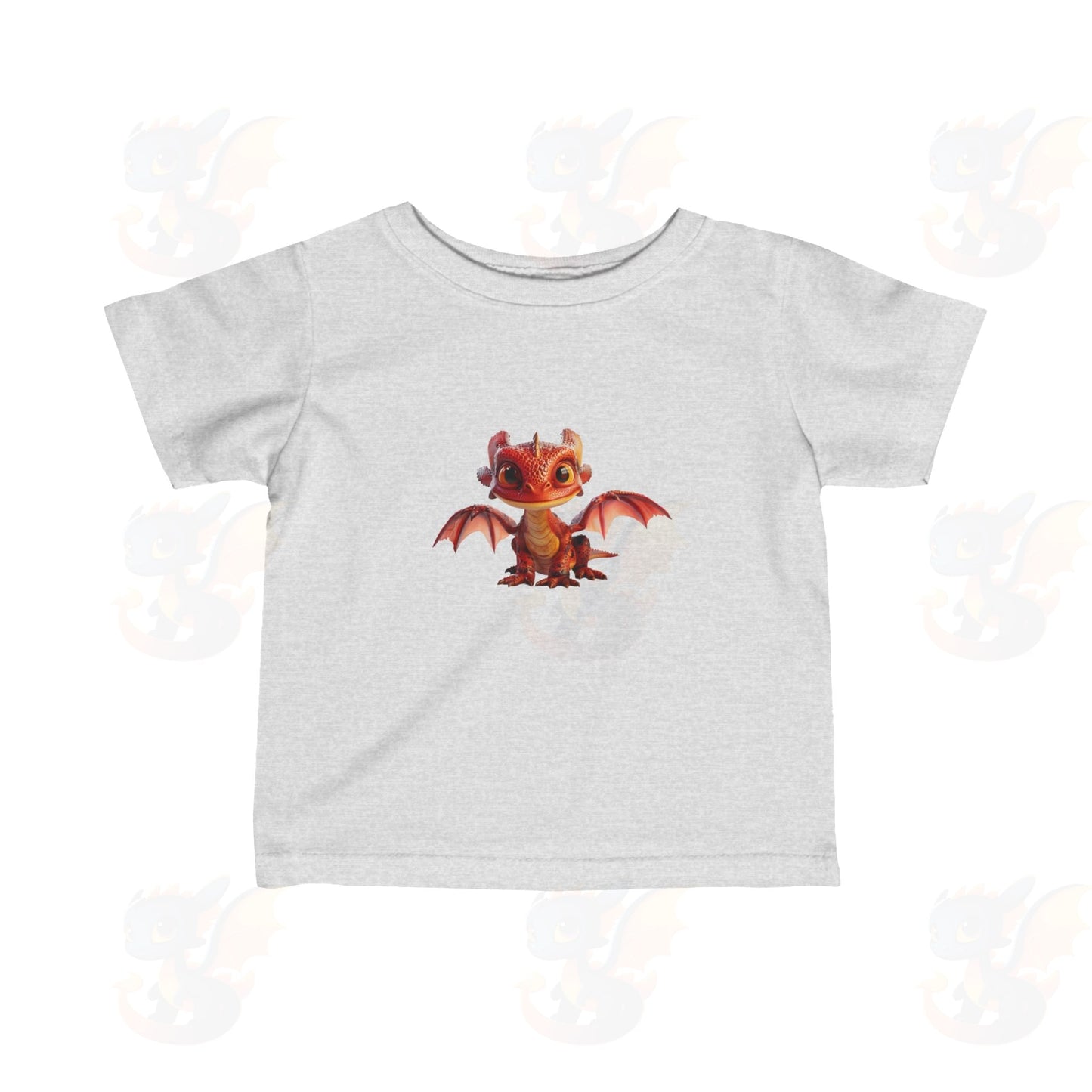 Adorable Red Dragon -  Infant Fine Jersey T-shirt