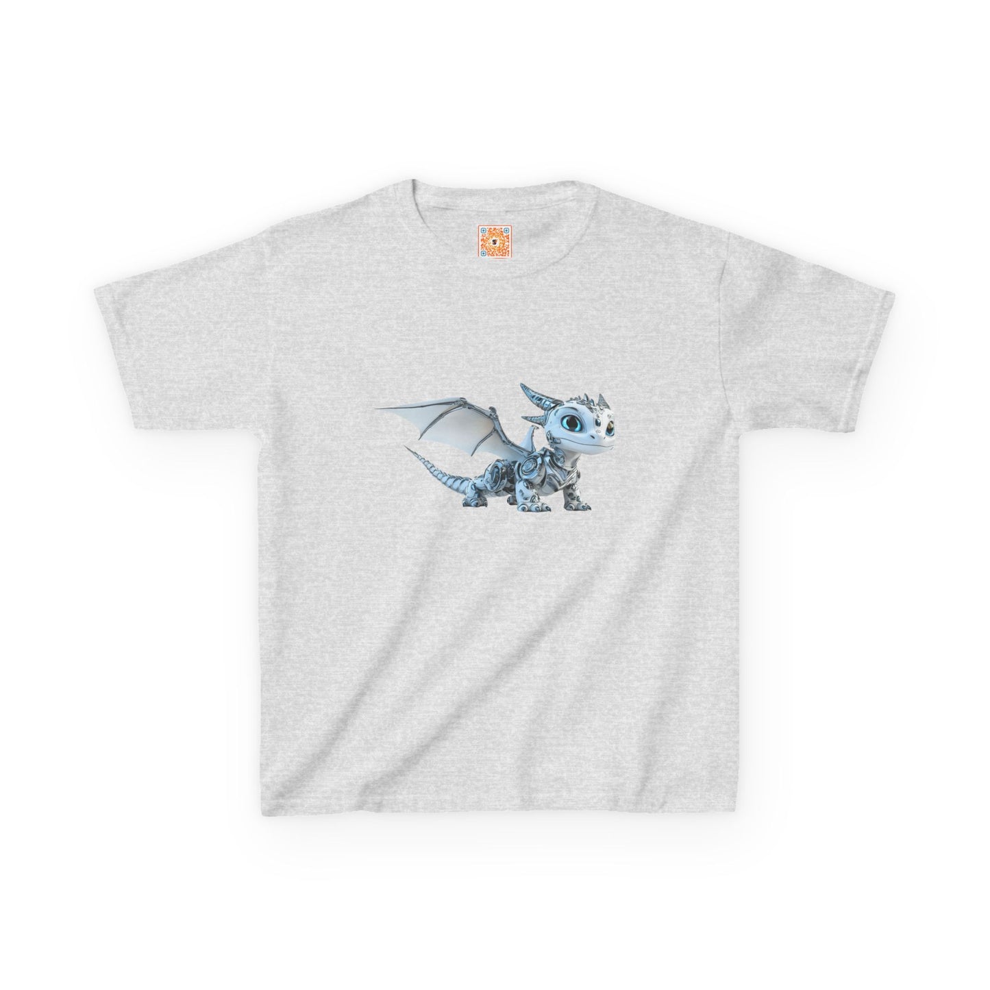 Fun Flying Robot Dragon Kids Heavy Cotton Tee - Teeny Tiny Dragons