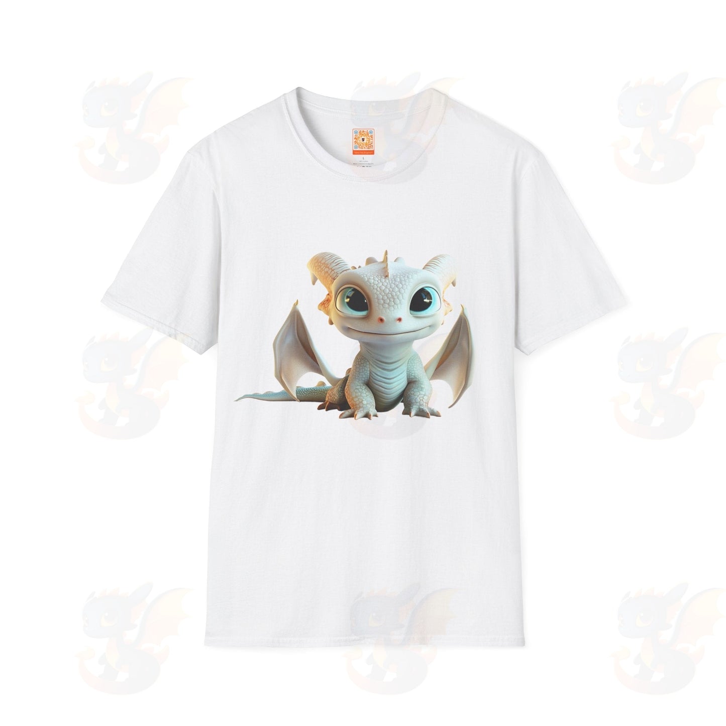 Cute Little Dragon - Unisex Softstyle T-Shirt