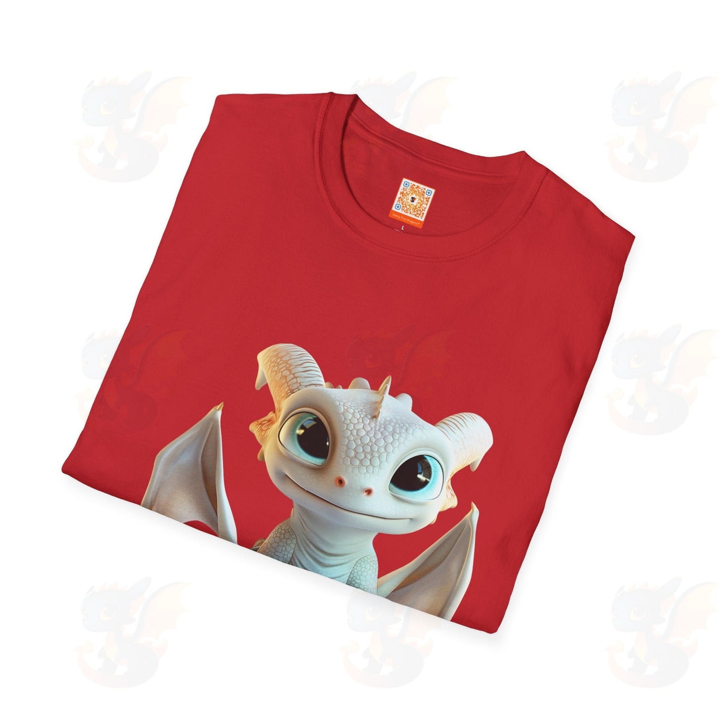 Cute Little Dragon - Unisex Softstyle T-Shirt