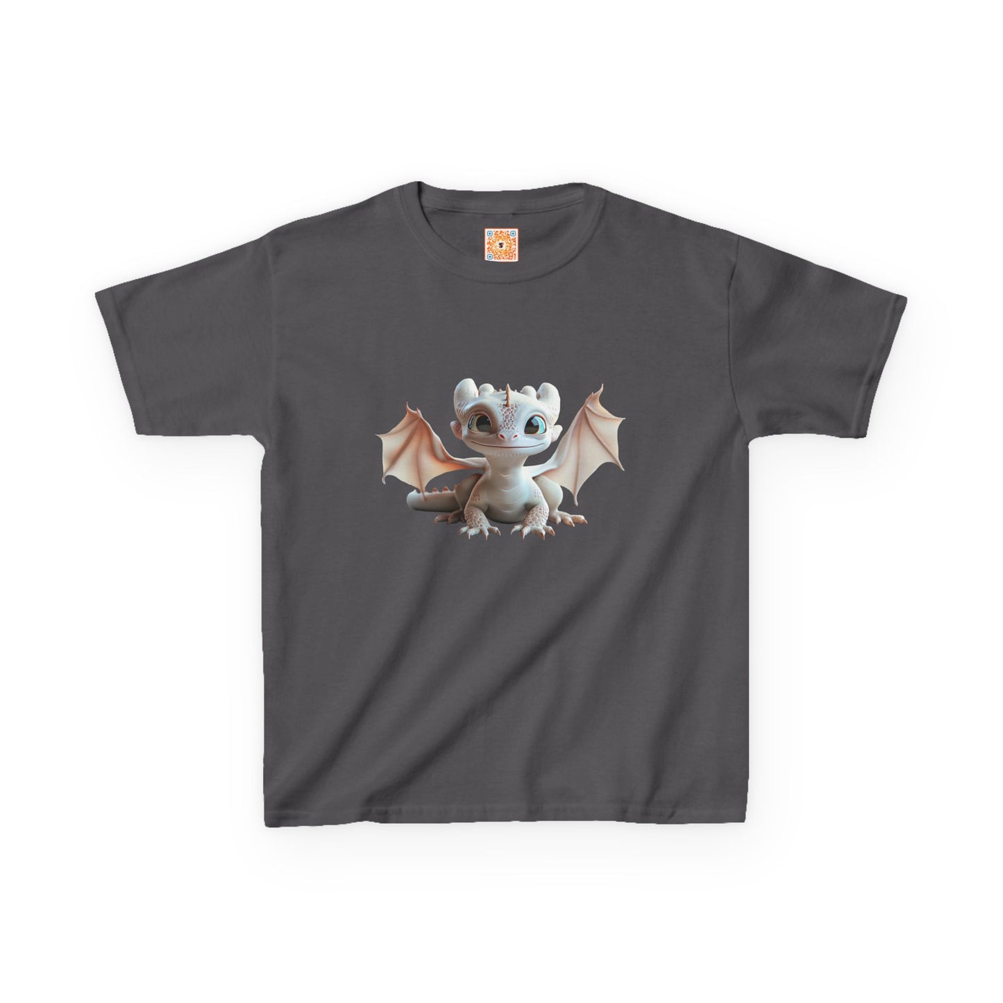 Cute Baby Dragon Kids Heavy Cotton T-Shirt - Teeny Tiny Dragons