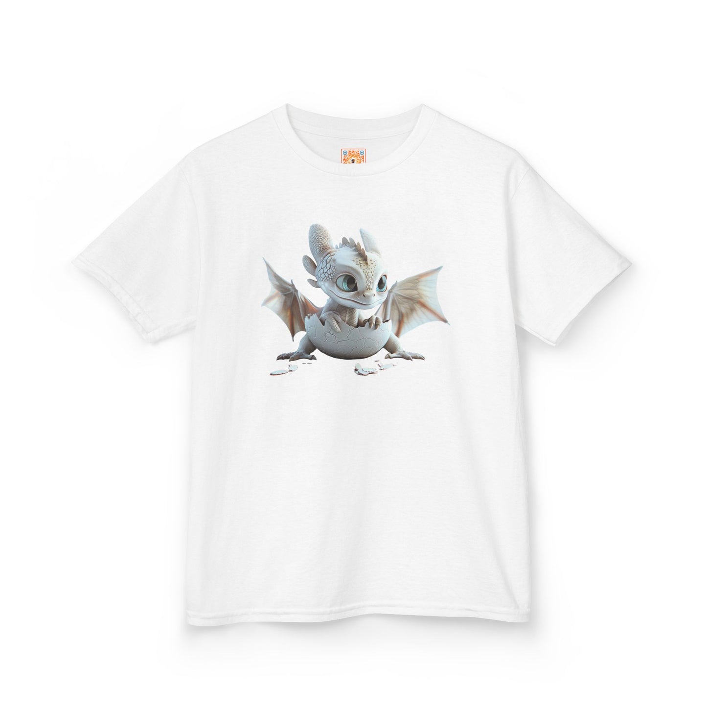 Baby Dragon Hatching Kids Heavy Cotton T-Shirt - Teeny Tiny Dragons