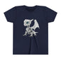 Fun Robot Dragon - Youth Short Sleeve T-Shirt - Teeny Tiny Dragons