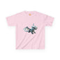 Flying White Dragon Kids Heavy Cotton T-Shirt - Teeny Tiny Dragons