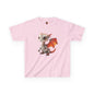 Red Robot Dragon Kids Heavy Cotton T-Shirt - Teeny Tiny Dragons