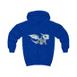 Blue Robot Dragon Kids Hoodie | Teeny Tiny Dragons