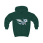 Blue Robot Dragon Kids Hoodie | Teeny Tiny Dragons