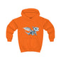 Blue Robot Dragon Kids Hoodie | Teeny Tiny Dragons