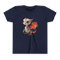 Very Cute Robot Dragon - Youth Short Sleeve T-Shirt - Teeny Tiny Dragons