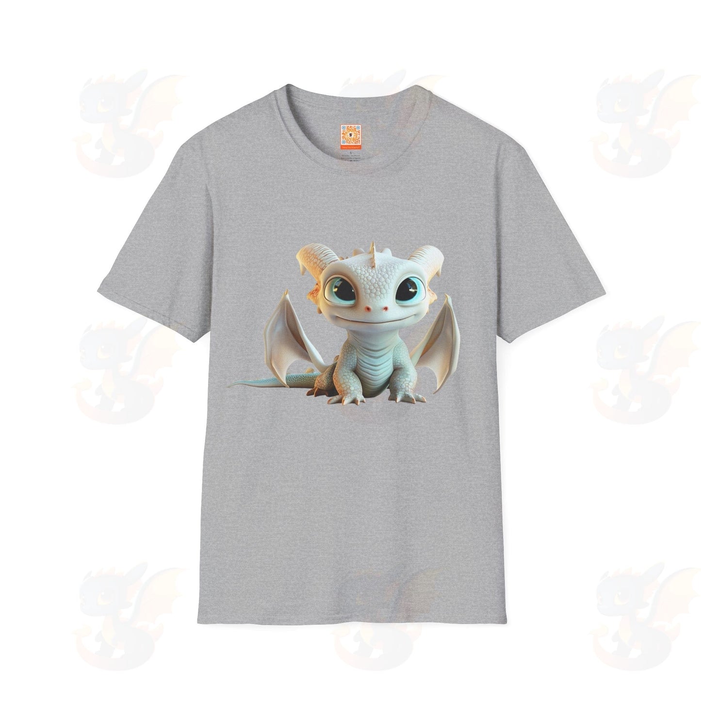 Cute Little Dragon - Unisex Softstyle T-Shirt