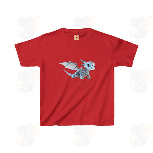 Fun Robot Dragon - Kids Heavy Cotton Tee