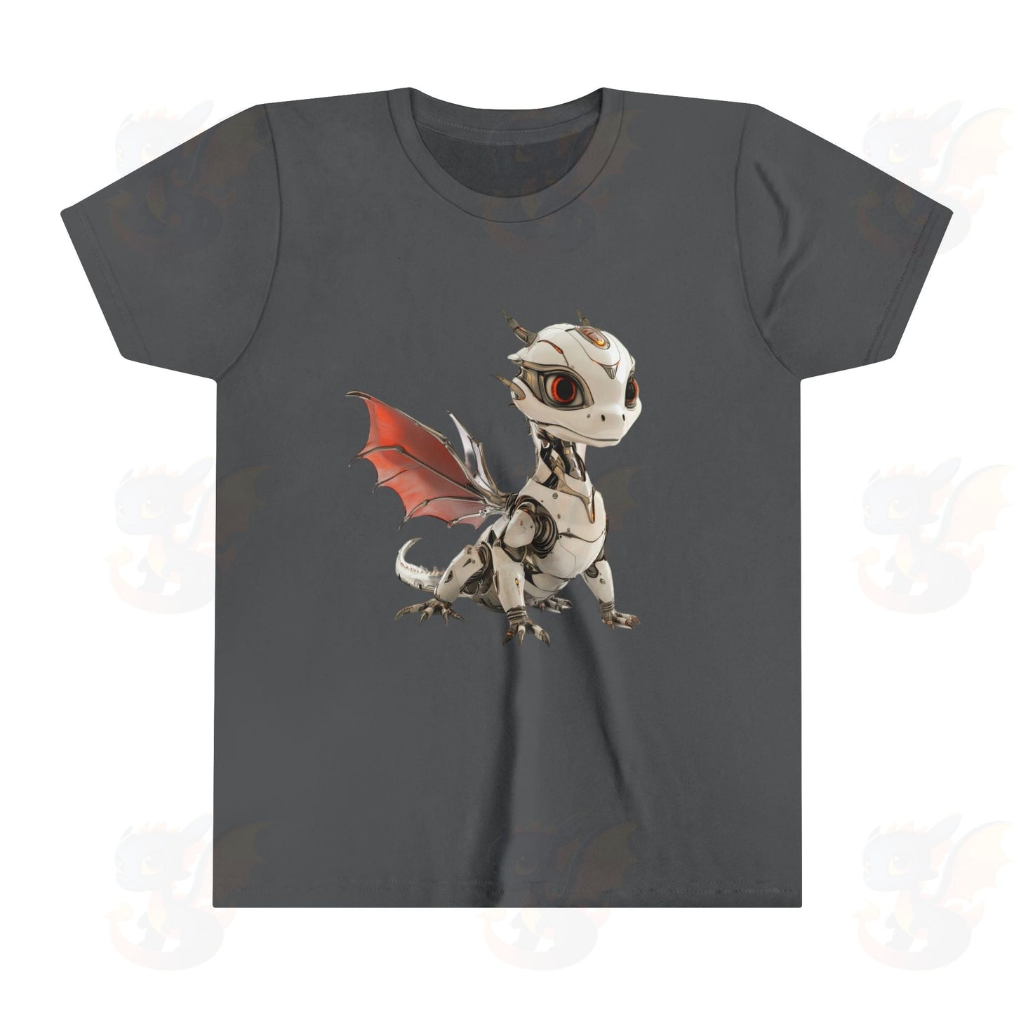 Magical Robot Dragon - Youth Short Sleeve T-Shirt