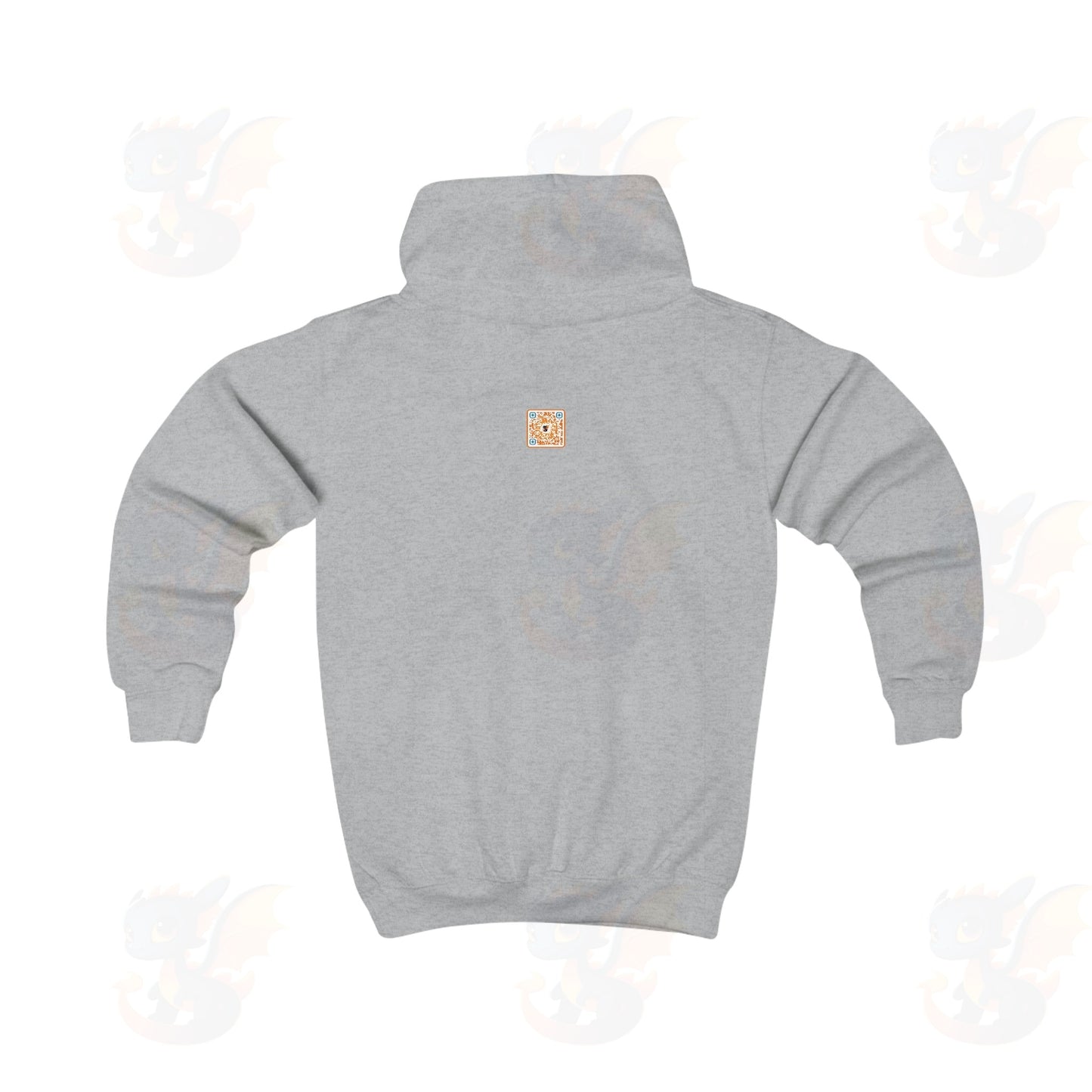 Cool Robot Dragon - Kids Hoodie