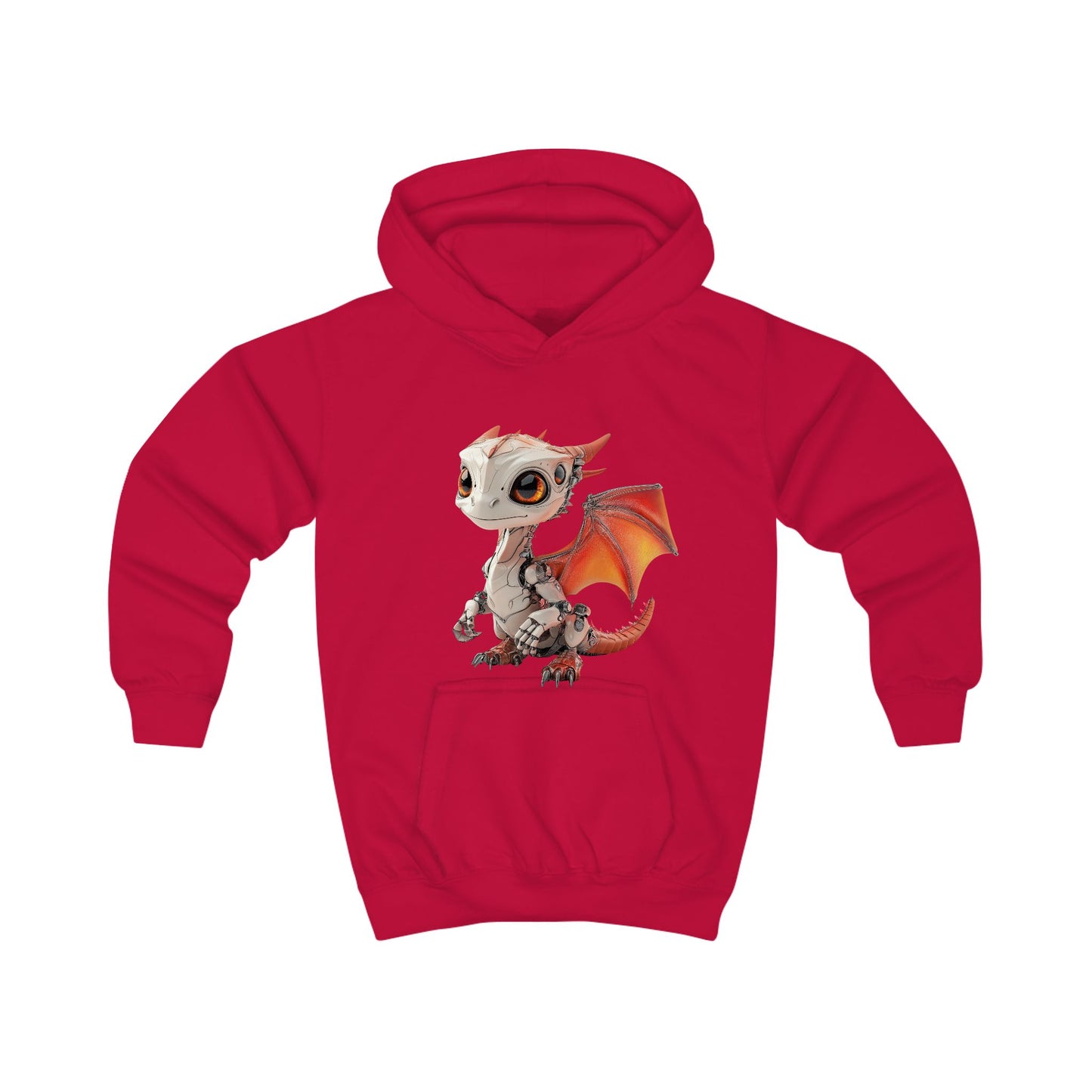 Sunset Robot Dragon Kids Hoodie | Teeny Tiny Dragons