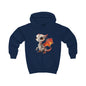 Sunset Robot Dragon Kids Hoodie | Teeny Tiny Dragons