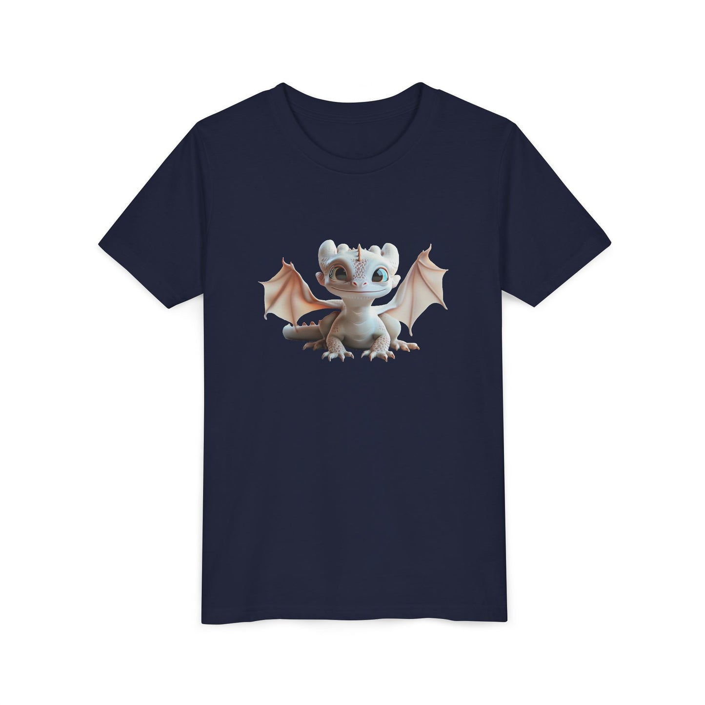 Dragon Design Youth Short Sleeve T-Shirt - Teeny Tiny Dragons