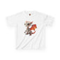 Red Robot Dragon Kids Heavy Cotton T-Shirt - Teeny Tiny Dragons
