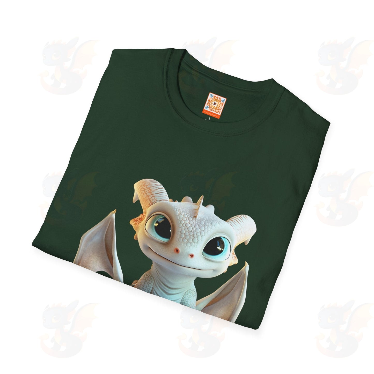Cute Little Dragon - Unisex Softstyle T-Shirt