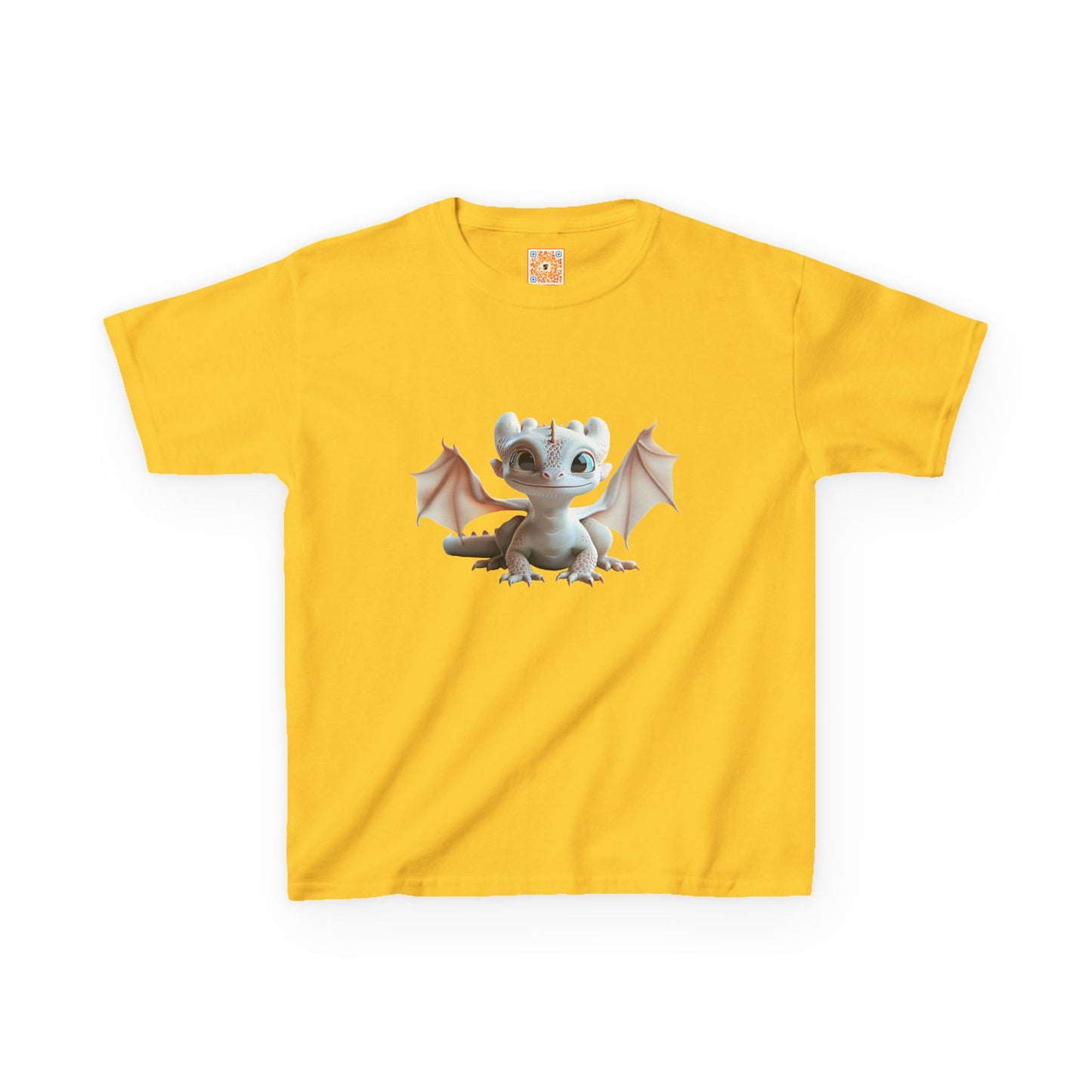 Cute Baby Dragon Kids Heavy Cotton T-Shirt - Teeny Tiny Dragons