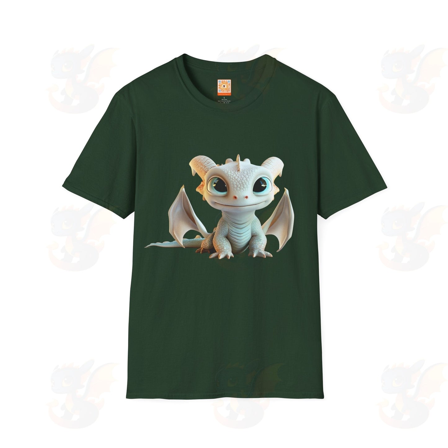 Cute Little Dragon - Unisex Softstyle T-Shirt