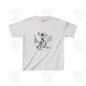 Cute White Robot Dragon - Kids Heavy Cotton™ T-Shirt