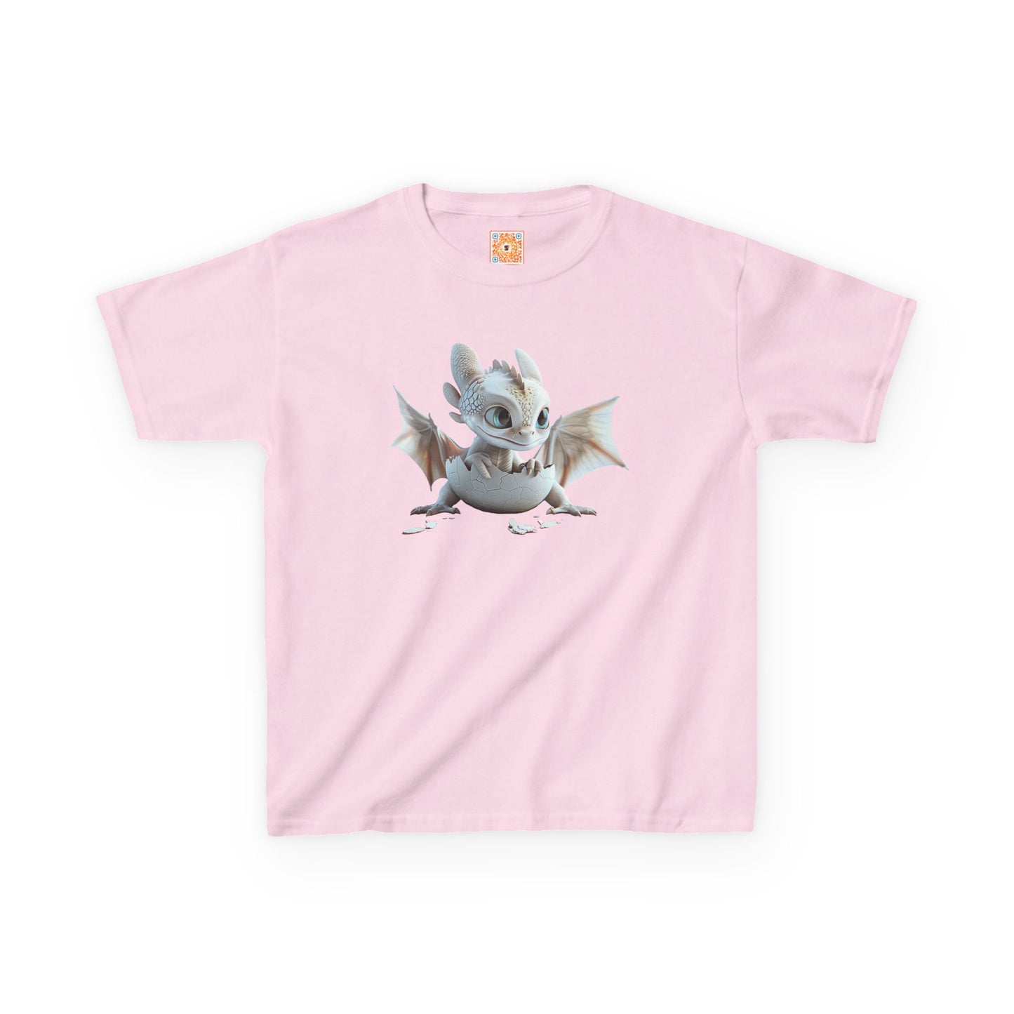 Baby Dragon Hatching Kids Heavy Cotton T-Shirt - Teeny Tiny Dragons