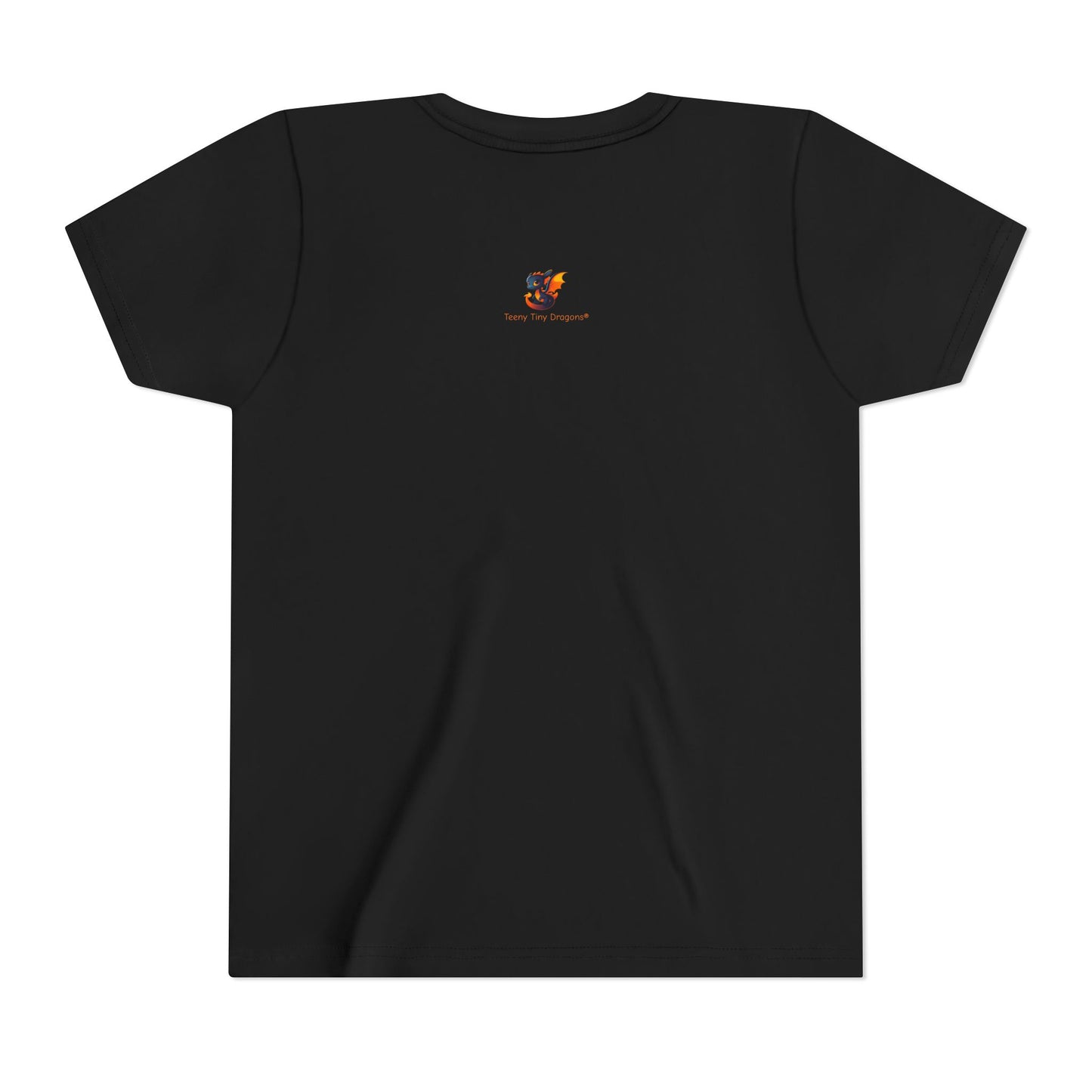 A Cool Robot Dragon - Youth Short Sleeve T-Shirt - Teeny Tiny Dragons