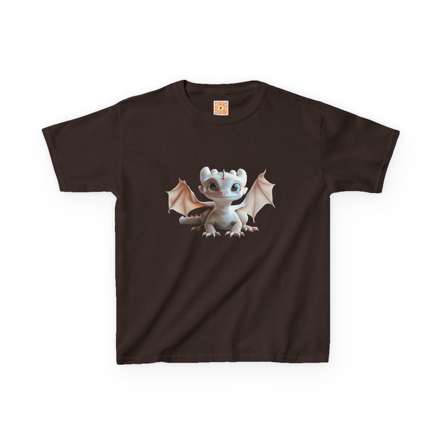 Cute Baby Dragon Kids Heavy Cotton T-Shirt - Teeny Tiny Dragons