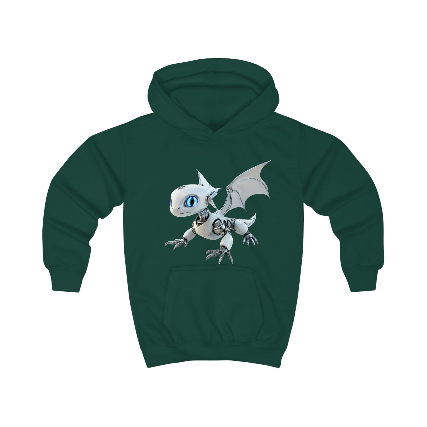 Flying Robot Dragon Kids Hoodie | Teeny Tiny Dragons