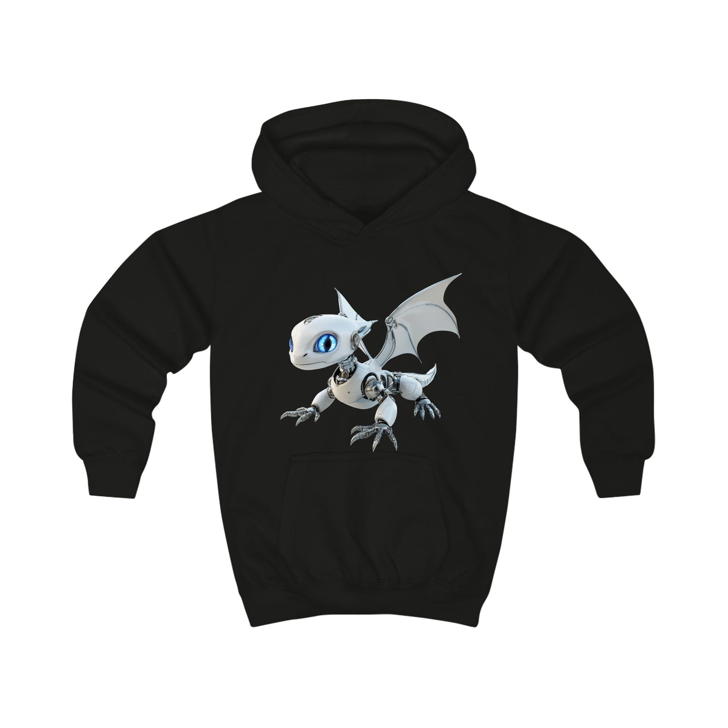 Flying Robot Dragon Kids Hoodie | Teeny Tiny Dragons