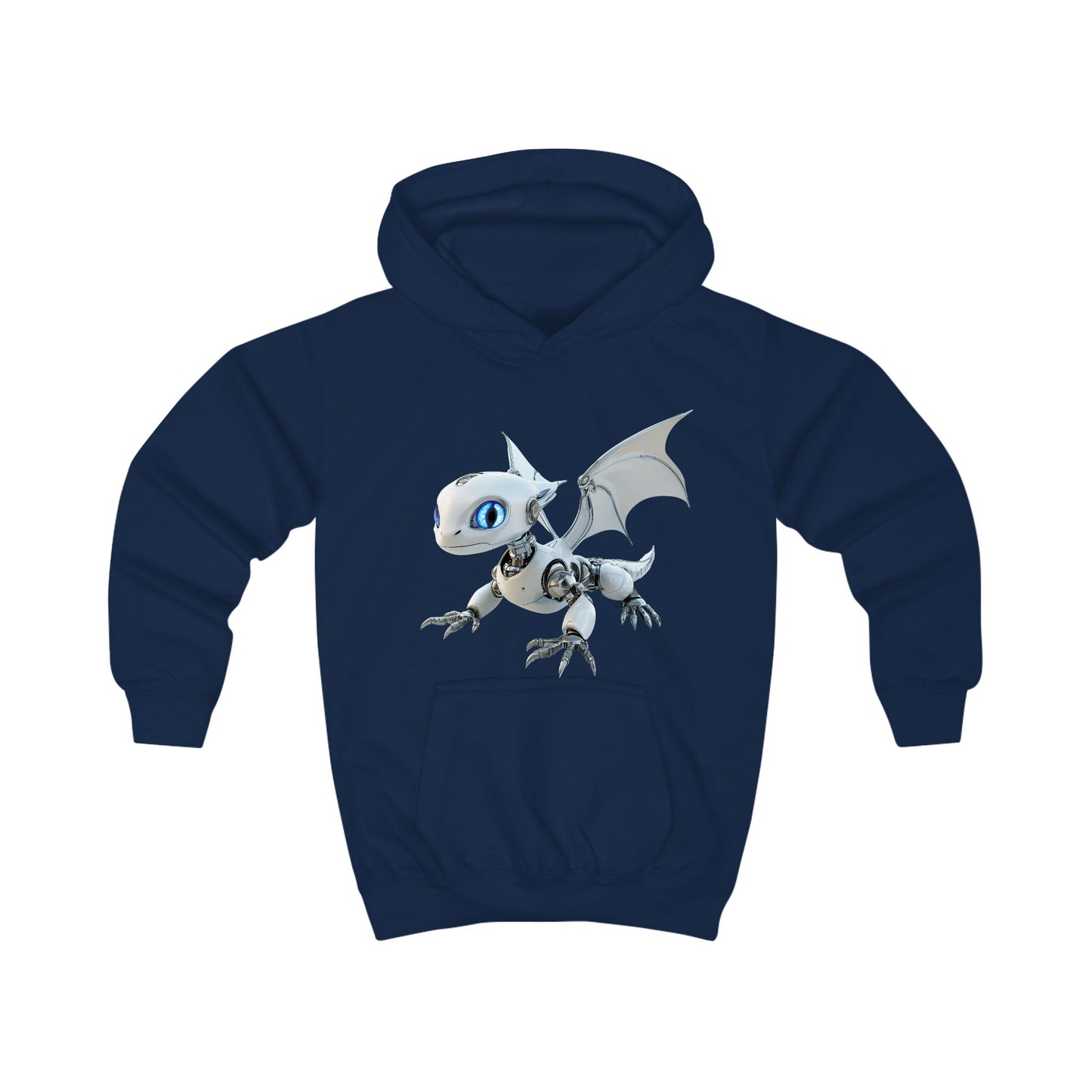 Flying Robot Dragon Kids Hoodie | Teeny Tiny Dragons