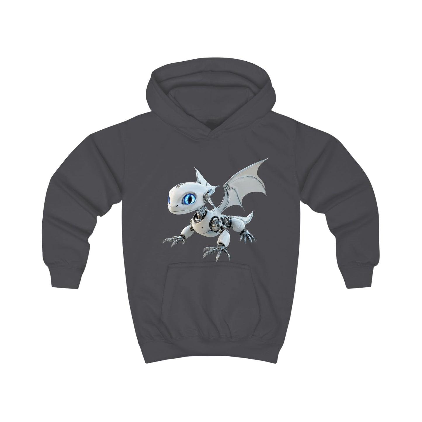 Flying Robot Dragon Kids Hoodie | Teeny Tiny Dragons