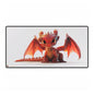 Beautiful Little Red Dragon Mouse Mat - Teeny Tiny Dragons