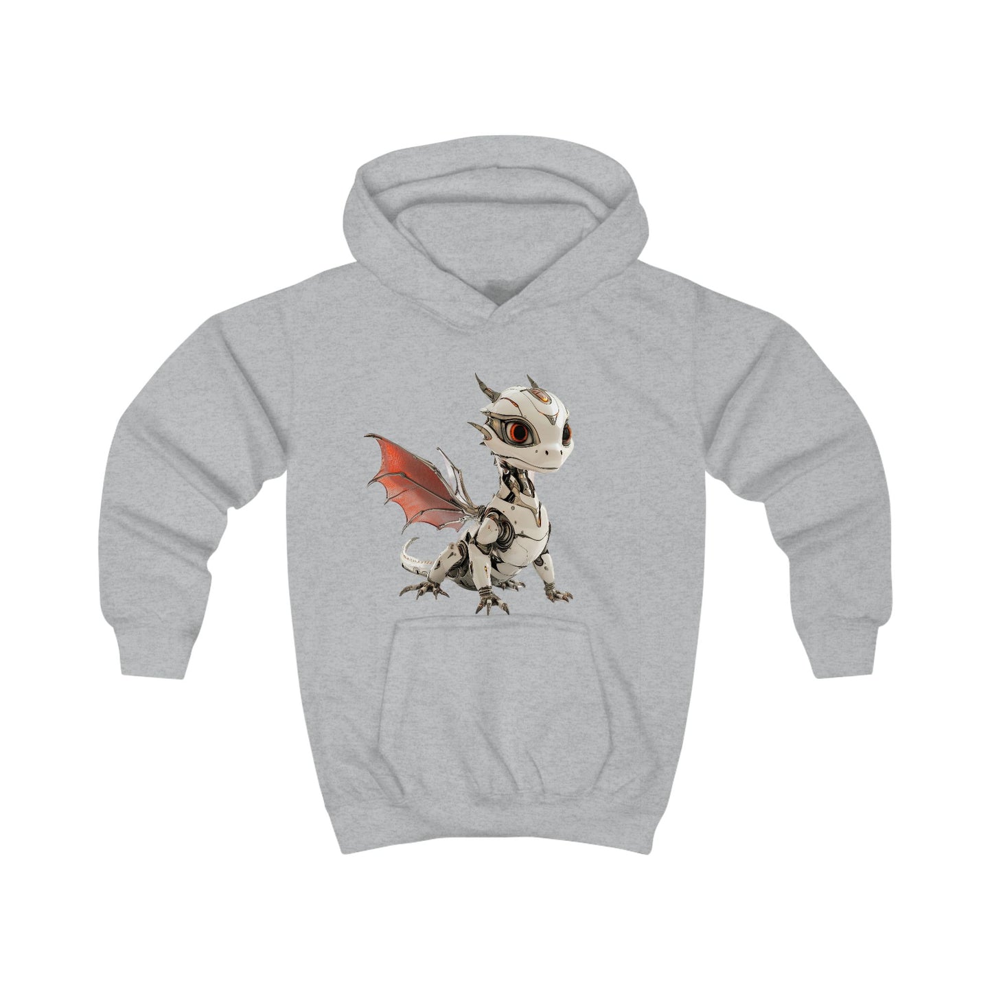 Ruby Robot Dragon Kids Hoodie | Teeny Tiny Dragons