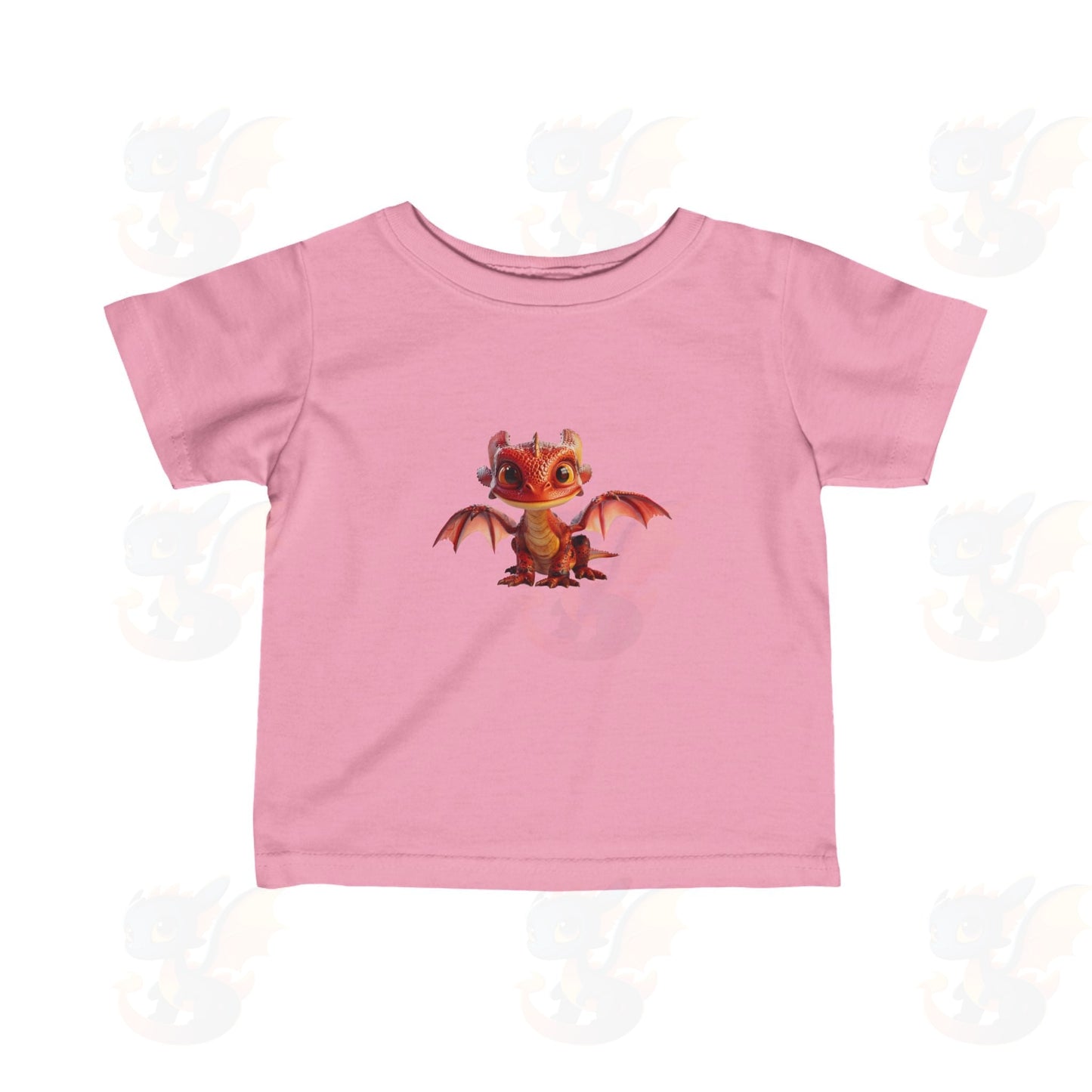 Adorable Red Dragon -  Infant Fine Jersey T-shirt