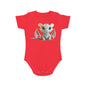 Short Sleeve Baby Bodysuit with Cute Baby Dragon | Teeny Tiny Dragons