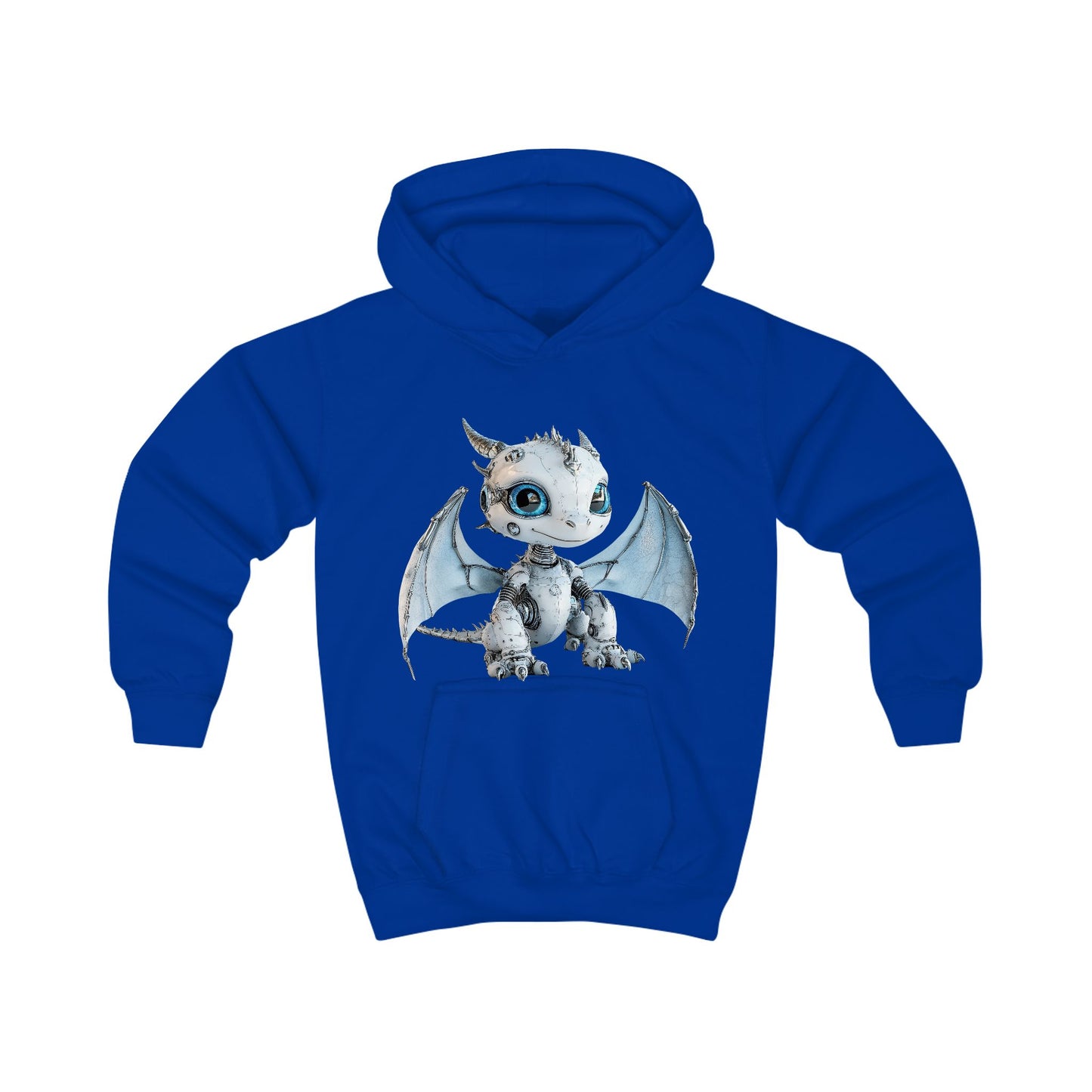 Icy Robot Dragon Kids Hoodie | Teeny Tiny Dragons