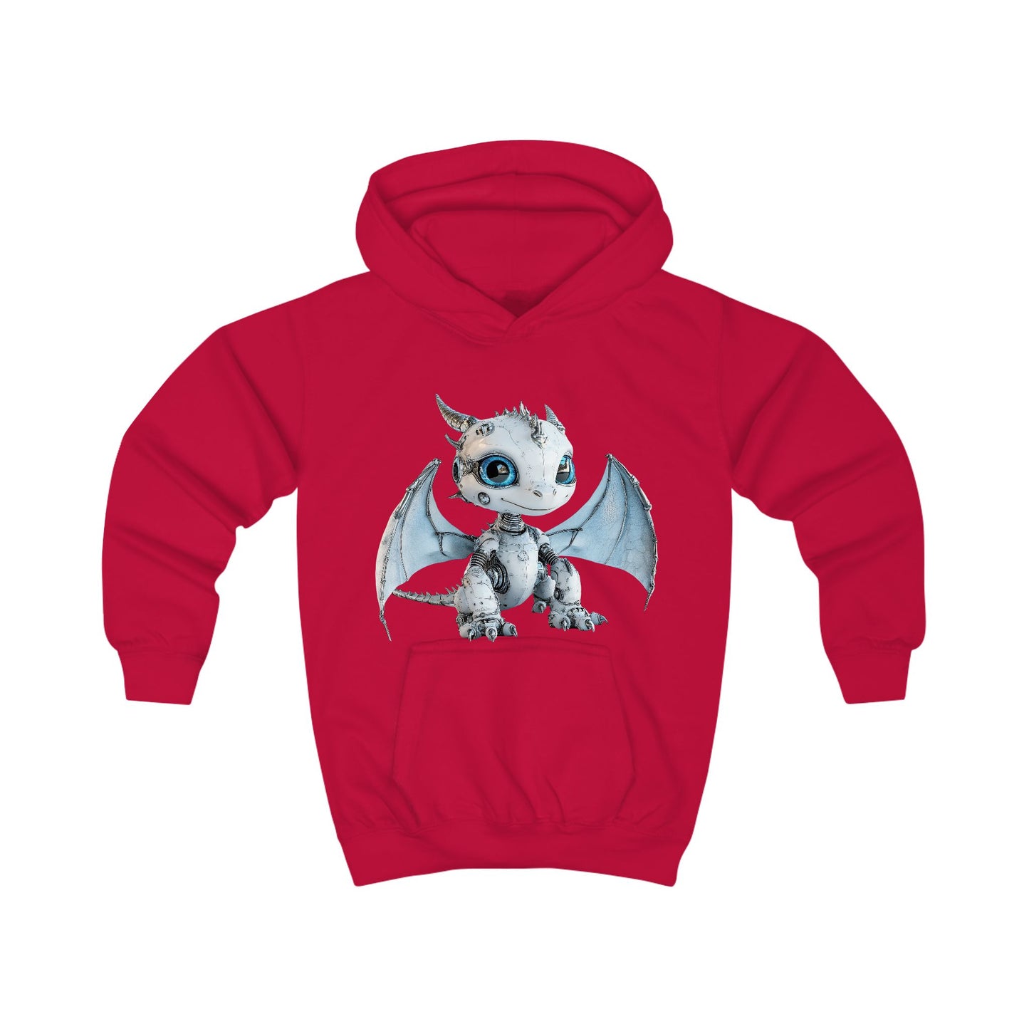 Icy Robot Dragon Kids Hoodie | Teeny Tiny Dragons