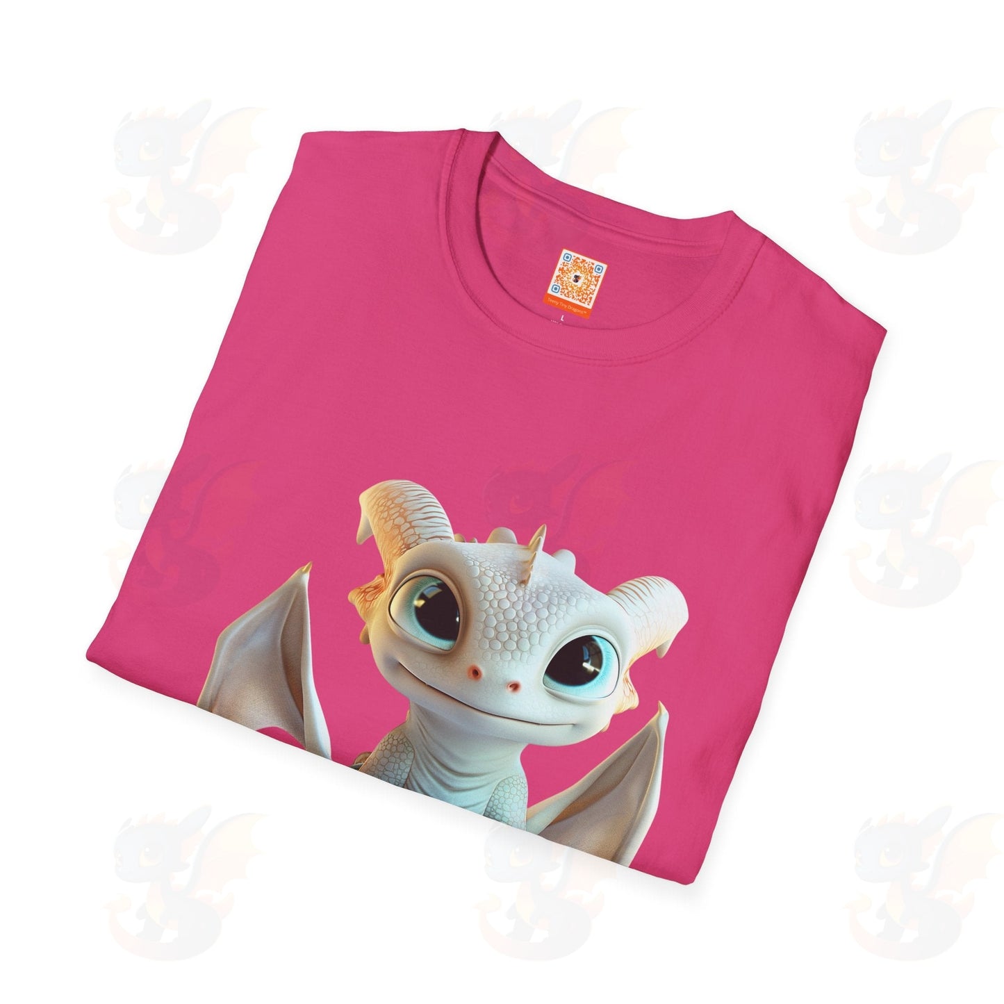 Cute Little Dragon - Unisex Softstyle T-Shirt