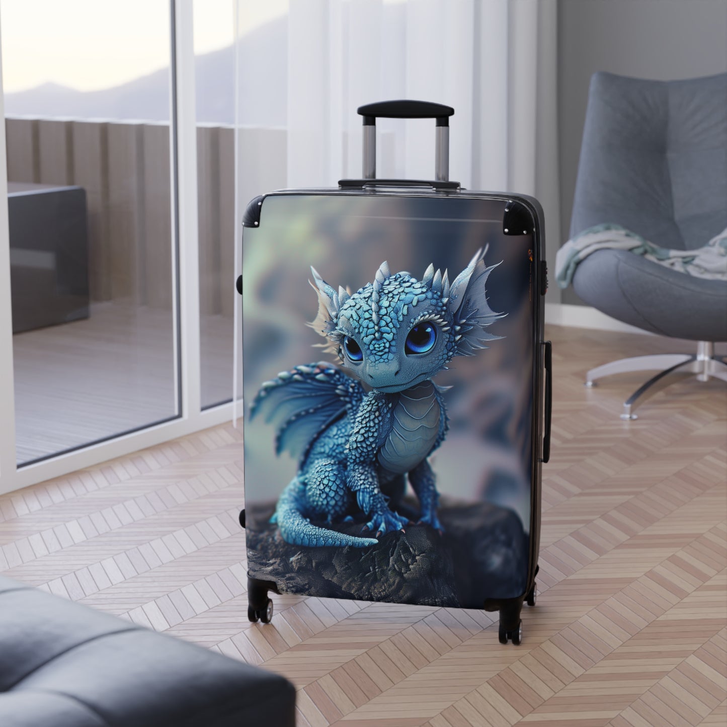 Magical Dragon Companion Kids Suitcase | Teeny Tiny Dragons