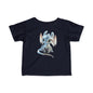 Cute Little Blue Dragon Infant Fine Jersey T-Shirt - Teeny Tiny Dragons